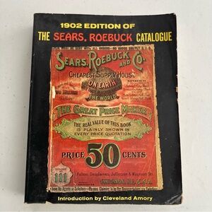 Vintage 1969 Reprint 1902 Edition The Sears Roebuck Catalog Catalogue Book Wear